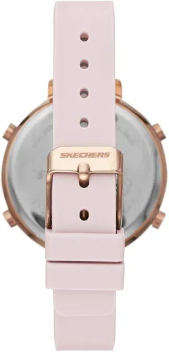 Vista 3 de Skechers Magnolia - Reloj digital de cuarzo y silicona para mujer