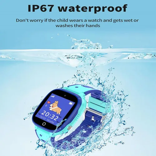 Vista 7 de Niños reloj inteligente 1.44" pantalla a color impermeable niños