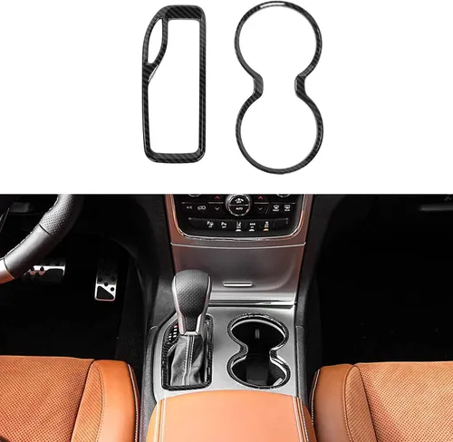 Vista 11 de Hoolcar Cubierta de Portavasos Delantero Compatible con Jeep Grand Cherokee 2011-2021, Accesorios Interiores, Negro