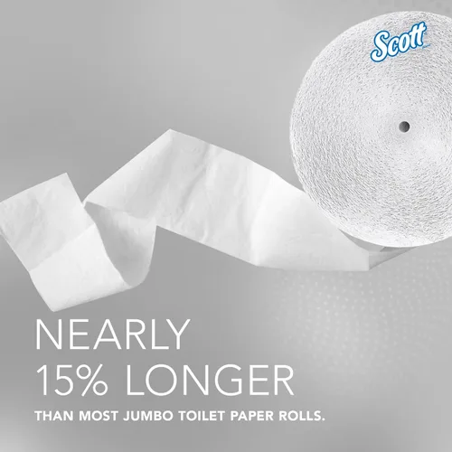 Vista 16 de Scott Professional Rollo de papel higiénico Jumbo sin núcleo, a granel, 12