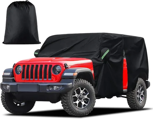 Vista 8 de Migaven - Cubierta de cabina para Jeep Wrangler de 2 puertas 1987-2025 y superior, cubierta impermeable para Jeep Wrangler de 2 puertas