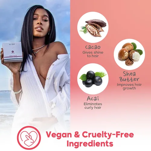 Vista 6 de Tratamiento capilar con queratina brasileña One Step Amazonliss Protein Tratamiento capilar sin formaldehído Fortalecimiento del cabello Alisado