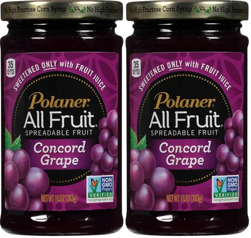 Vista 8 de Polaner Todas las frutas con fibra de uva untable Fruta 10 oz