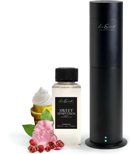 Vista 16 de Kit Inicial de Difusor de Aroma para Hasta 1000 Pies Cuadrados de Cobertura - 120ML de Aceite Esencial Sin Agua Incluido - Difusor de Aroma de Lujo