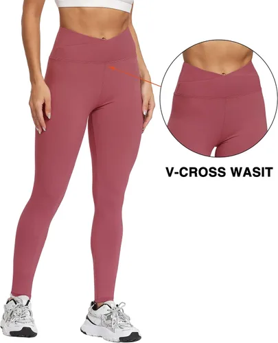 Vista 5 de Natural Feelings Leggings de cintura alta para mujer, ultra suaves, elásticos, opacos, ajustados, para yoga, talla única y talla grande