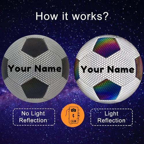 Vista 2 de Balón de fútbol personalizado tamaño 3/4/5, regalo de pelota de fútbol personalizada con nombre o texto para entrenador, hijo, hija, papá, mamá