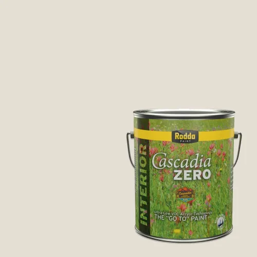 Vista 53 de Rodda Paint CASCADIA XL - Pintura e imprimación satinada para exteriores en uno, cuarto de galón, blanco abstracto