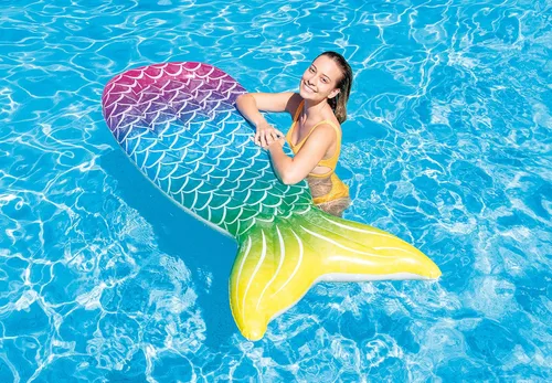Vista 5 de Intex 58788EP Flotador de piscina con cola de sirena, 70 x 28 x 7 pulgadas