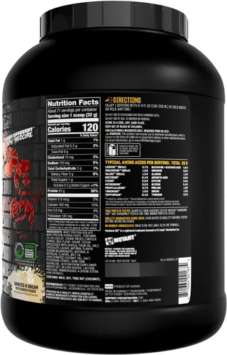 Vista 8 de Polvo de proteína aislada de suero Mutant Isosurge, 1, 1