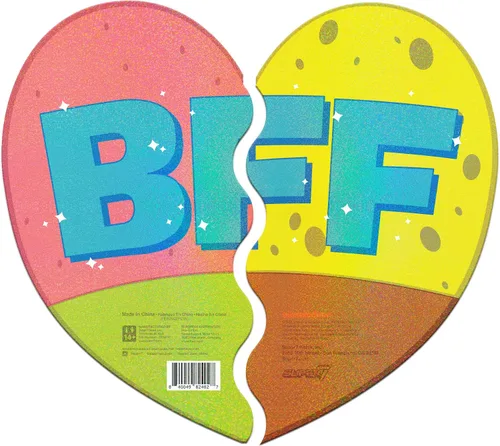 Vista 2 de Super7 Bob Esponja Bob Esponja y Patrick BFF - (2 unidades) Figuras de acción de Bob Esponja de 3.75 pulgadas con accesorios, coleccionables