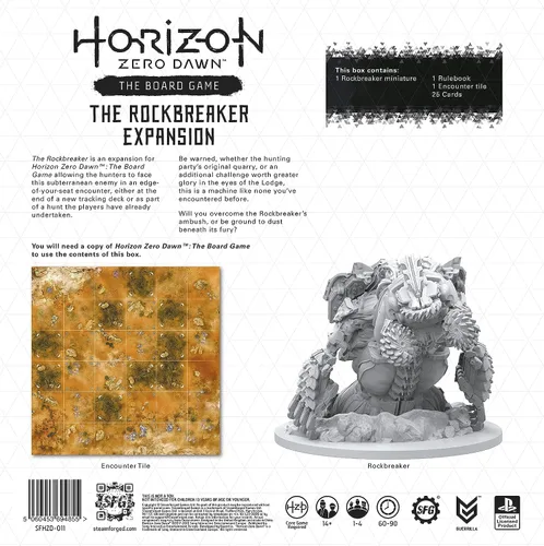 Vista 2 de Horizon Zero Dawn The Board Game: The Rockbreaker Expansion
