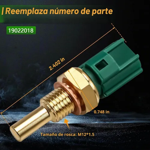 Vista 4 de Sensor de temperatura del refrigerante del motor, sensor de temperatura ECT compatible con 4Runner Avalon Camry Highlander Corolla Prius Tacoma