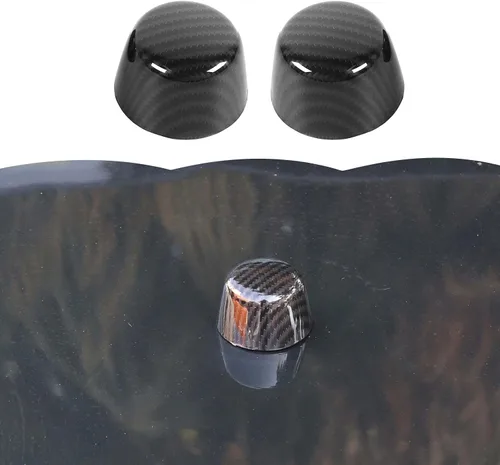 Vista 16 de Cubierta de Goma para Capó del Motor, Adorno de Adornos para Cuerpo de Vehículo para Jeep Wrangler JK JKU 2007-2018, Azul