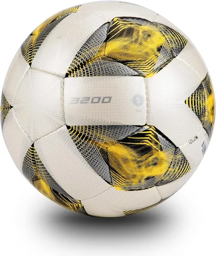 Vista 3 de M.A.K Soccer F5A3200 Competition Ball Soft Leather Football Student Training Ball, Size 5