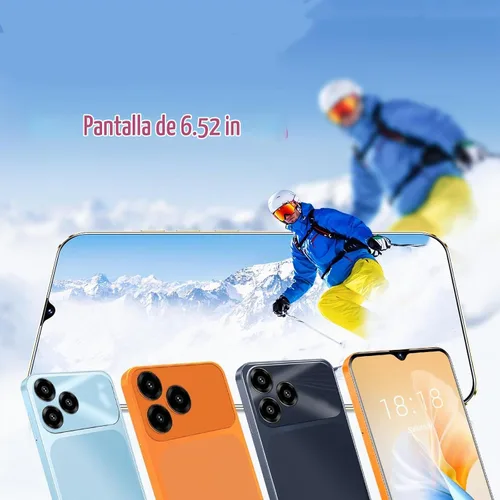 Vista 2 de Teléfono desbloqueado, teléfono inteligente Android, batería interna, 2 GB de RAM, 32 GB de ROM, compatible con banda de frecuencia de tarjeta SIM
