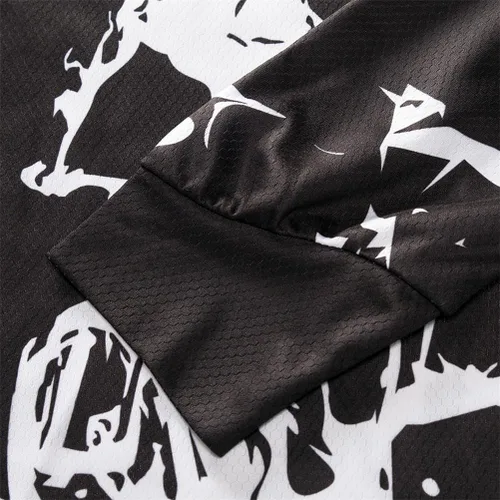 Vista 12 de Hotlion Camiseta de ciclismo para hombre, manga larga, MTB Motocross, ropa de carreras todoterreno