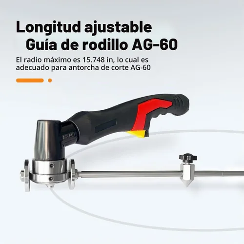 Vista 3 de Rueda de brújula de guía de rodillos AG-60 Circinus SG-55 WSD-60 para antorcha de corte de plasma AG-60