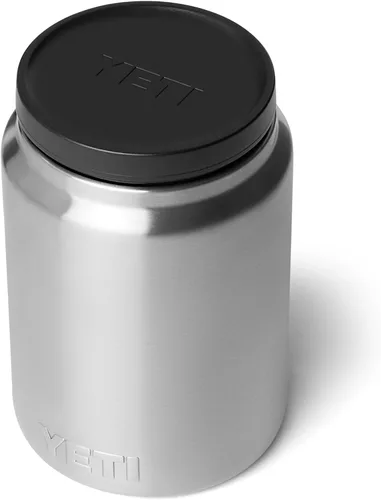 Vista 7 de YETI Rambler - Tarro de alimentos de 24 onzas, aislado al vacío, acero inoxidable, con tapa hermética, acero inoxidable
