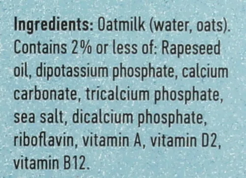 Vista 4 de Oatly - Leche de avena original, 64 onzas A base de plantas hecha de avena, alternativa a la leche, vegano, sin OMG, sin gluten, kosher