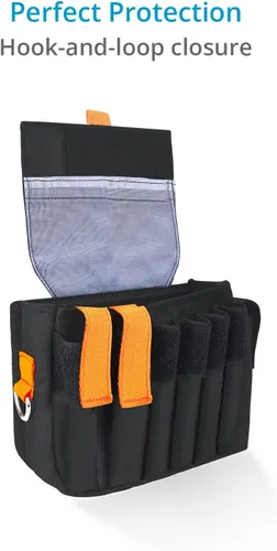Vista 3 de PROAIM Bolsa de aire acondicionado (pequeña) para asistentes de cámara, puños y técnicos. Viene con un trabilla ancha para cinturón de 2.5