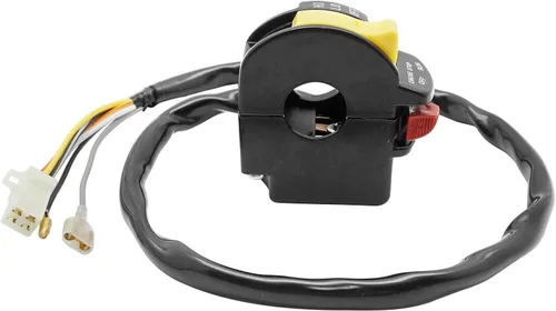 Vista 2 de M MATI Control de manillar Kill Stop Interruptor de Faro Botón para Suzuki LT500R QuadRacer 500 1987 1988 1989 1990 37400-43B00