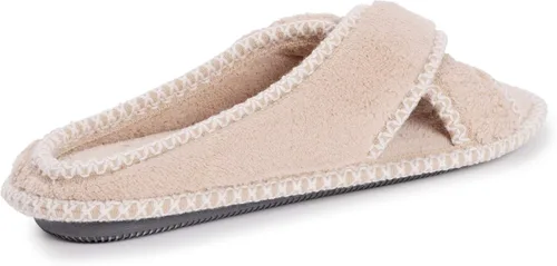 Vista 9 de MUK LUKS Women's Ada Chenille Crossband Slippers