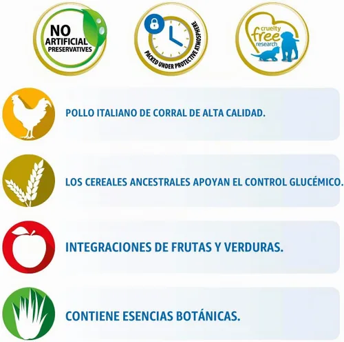 Vista 3 de Farmina Natural And Delicious Chicken And Ancestral Low Grain Puppy Formula Small Bites Alimento seco para perros, 5.5 libras