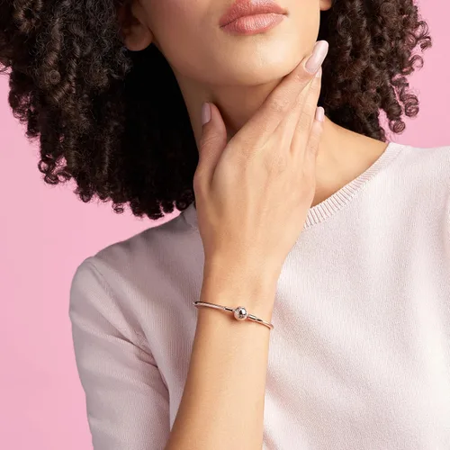 Vista 3 de PANDORA Jewelry Moments Bangle Charm Bracelet
