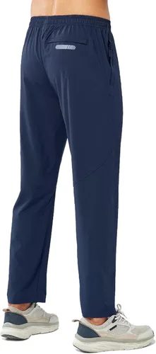 Vista 2 de NORTHYARD Pantalones deportivos para correr para hombre, ligeros, pantalones de senderismo para entrenamiento, gimnasio, correr, pantalones