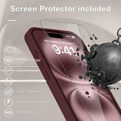 Vista 555 de Funda para Google Pixel 10 Pro XL, cubierta magnética mate, color negro Fit for MagSafe, Screen Protector included, Shockproof Military Grade
