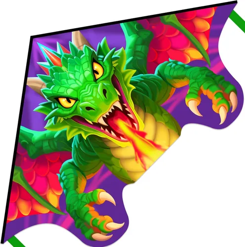 Vista 10 de Xida Kites for Kids Ages 4-8 8-12 Easy to Fly, Large Beach Kites for Adults 3 Pack Delta