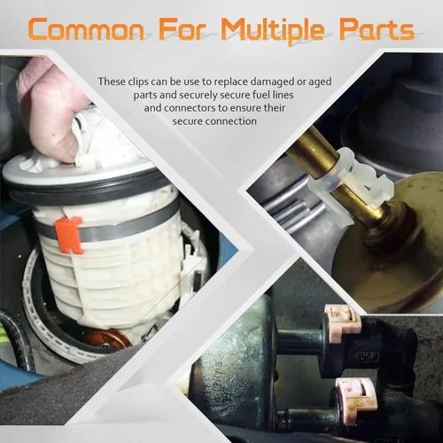 Vista 3 de OTUAYAUTO - Clips para línea de combustible, 70 piezas de clips de retención de línea de combustible