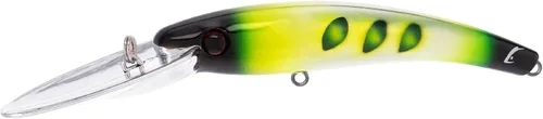 Vista 5 de Bill Lewis Pesca Lipless Realista Trolling Preciso Walleye Crankbait Lite con dos grandes Mustad Triple Grips BH Wonderbread en blanco