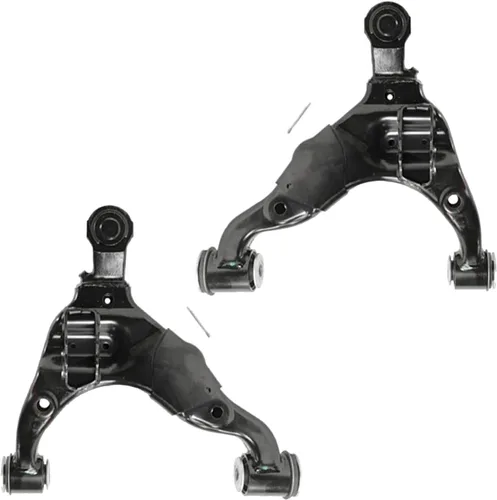 Vista 108 de Detroit Axle - 2 piezas Brazos de control superior delanteros para BMW X5 2007-2018 X6 2008-2019 Brazos de control superior con juntas esféricas