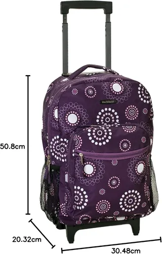 Vista 33 de Rockland, bolsa de viaje de 17 pulgadas, con ruedas., Camuflaje), R01-CAMO
