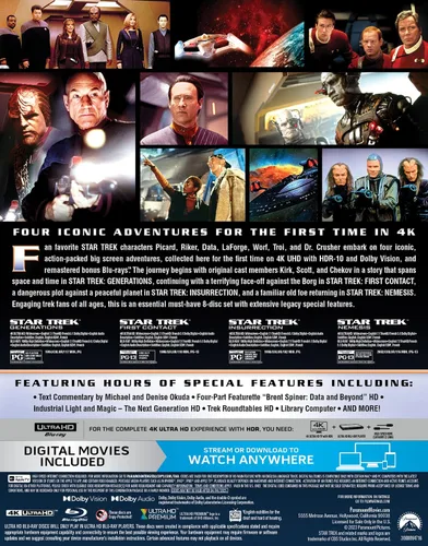 Vista 4 de Star Trek: The Next Generation Motion Picture Collection