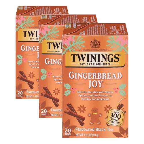 Vista 99 de Twinings Bolsas de té negro Blackcurrant Breeze envueltas individualmente, 20 unidades (paquete de 1), dulce, sabor picante, con cafeína, disfruta