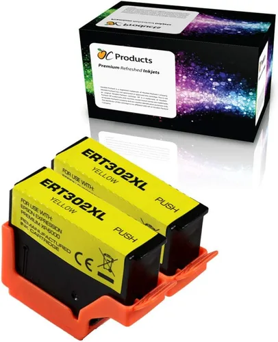 Vista 3 de Cartucho de tinta remanufacturado de repuesto para Epson 302 302XL para Expression Premium XP-6000 XP-6100 (negro)