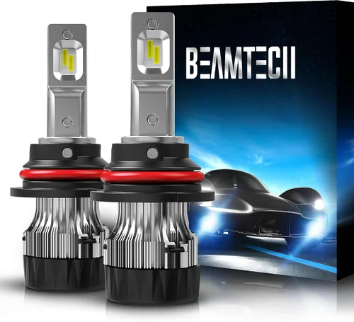 Vista 12 de BEAMTECH Fog Bombilla H1, 6500K, 1.181 in, base de disipador de calor, chips CSP, tamaño pequeño, paquete de 2