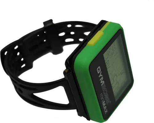 Vista 6 de Gymboss Temporizador de intervalos y correa de reloj cronómetro - Negro