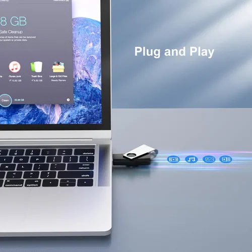 Vista 2 de TOPESEL - Unidad flash, memoria USB, Negro