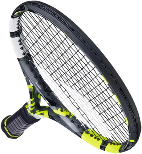 Vista 4 de Babolat Raqueta de tenis Pure Aero Plus ensartada con Syn Gut a tensión de rango medio