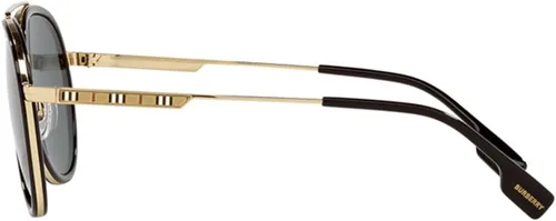 Vista 4 de BURBERRY Gafas de sol BE 3125 101781 Oliver Gold Polar Gris Oscuro, Oro