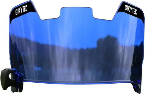 Vista 8 de Visera de Fútbol Americano Visera para Casco de Fútbol Americano Resistente a los Arañazos Bloqueo UV Visera de Protección Facial para Jóvenes
