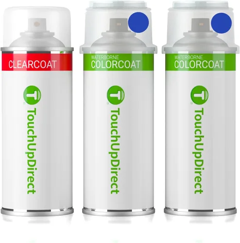 Vista 88 de TouchUpDirect 1J7 Atomic Silver Metallic Compatible con Lexus Exact Match - Aerosol de pintura de retoque - Kit esencial