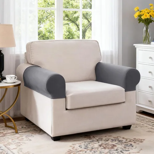 Vista 50 de TAOCOCO Fundas de Cojines de Sofá Elásticas Fundas de Asiento de Silla para Sillón, Fundas de Asiento de Sofá de 1 Pieza Protector de Muebles Suave
