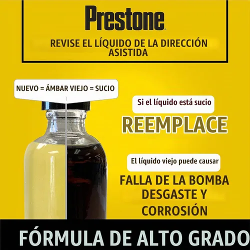 Vista 4 de Prestone Fluido de dirección asistida, 12 onzas, paquete de de 1