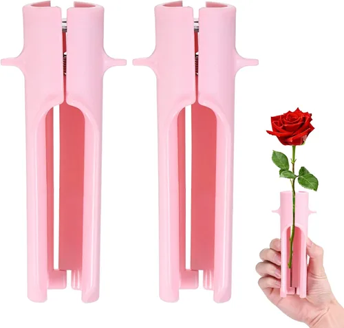 Vista 9 de M METERXITY Paquete de 1 herramienta peladora de espinas de rosas, pelador de espinas de hojas de tallo de rosa de metal para ramos, ramas