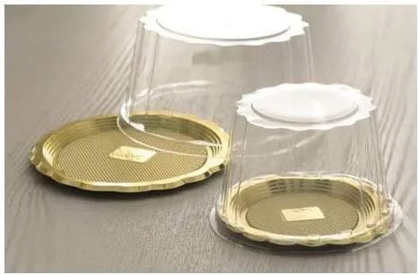 Vista 2 de Alcas Tapa de plástico transparente para bandeja Medoro 014/1 10 piezas