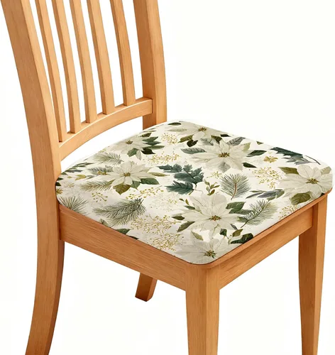 Vista 21 de Fundas de asiento para silla, impermeables, elásticas, estampadas, con lazos elásticos, extraíble, lavable, protector para sillas tapizadas de Negro